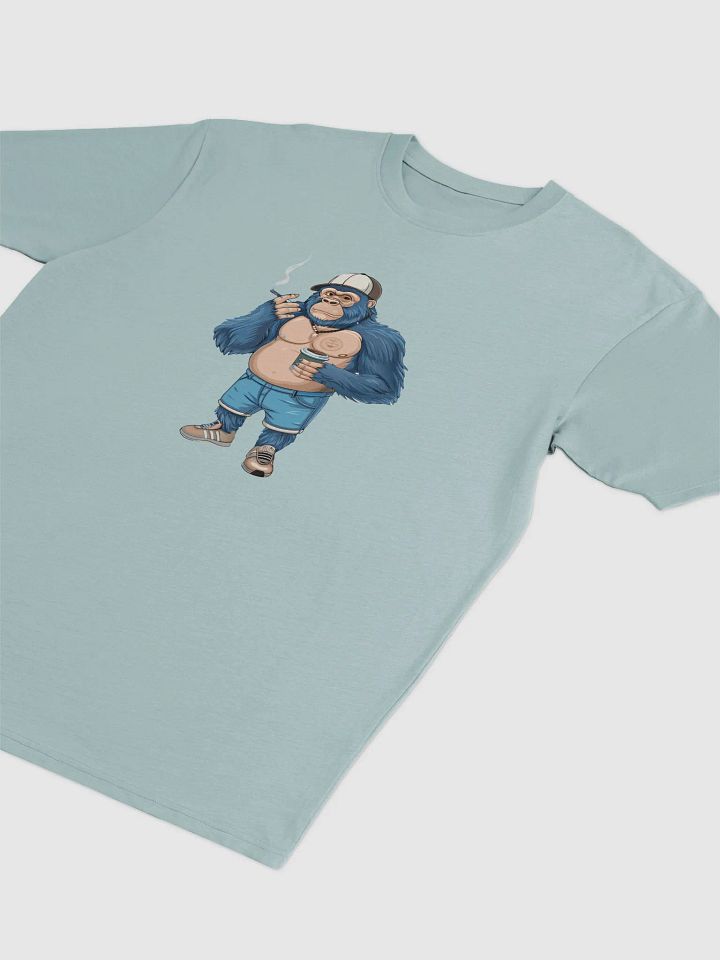 Blue Gorilla Cotton Heritage Men's Premium Heavyweight Tee product image (2)
