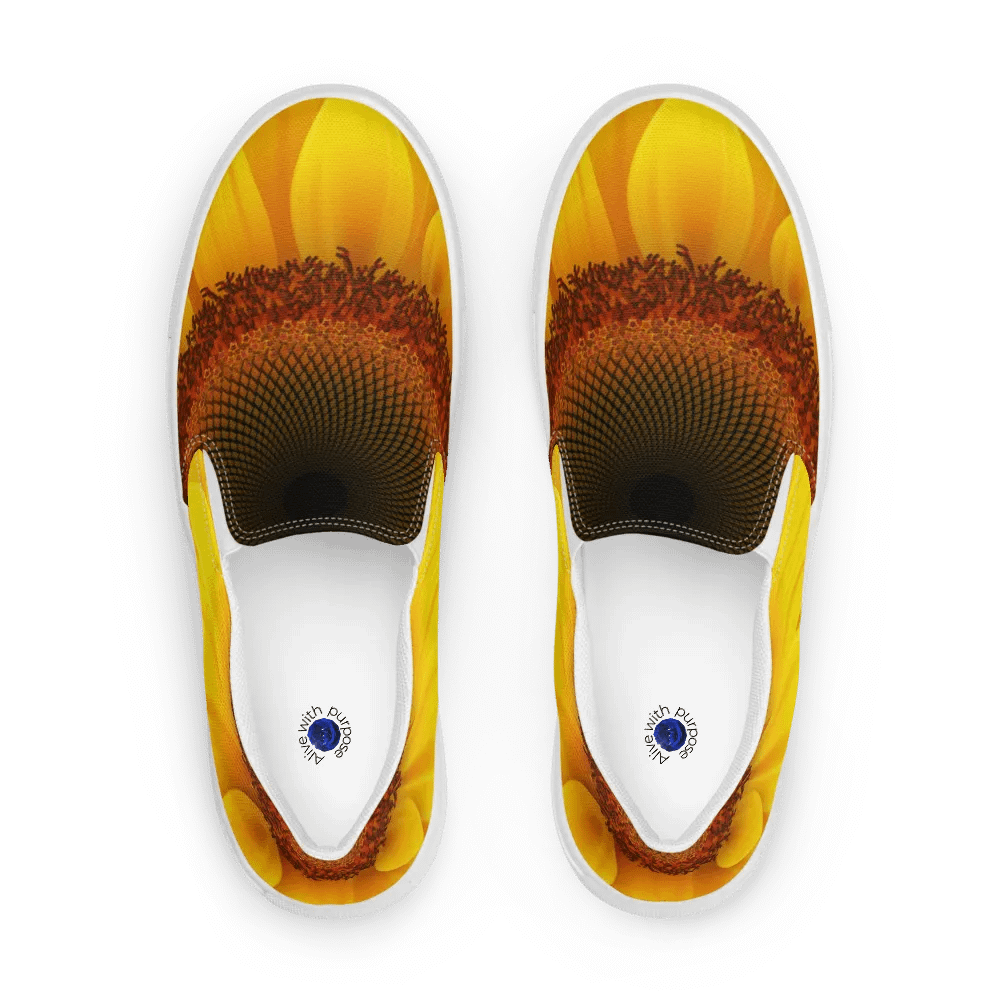 Sunflower Symphony Slip-Ons product image (2)
