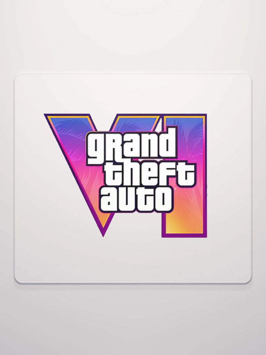 Grand Theft Auto Logo Gaming Mouse Pad product image (4)