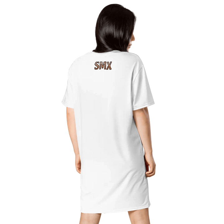 ''Dreamy, Waiting To Get On Panal'' All-Over Print T-Shirt Dress product image (2)
