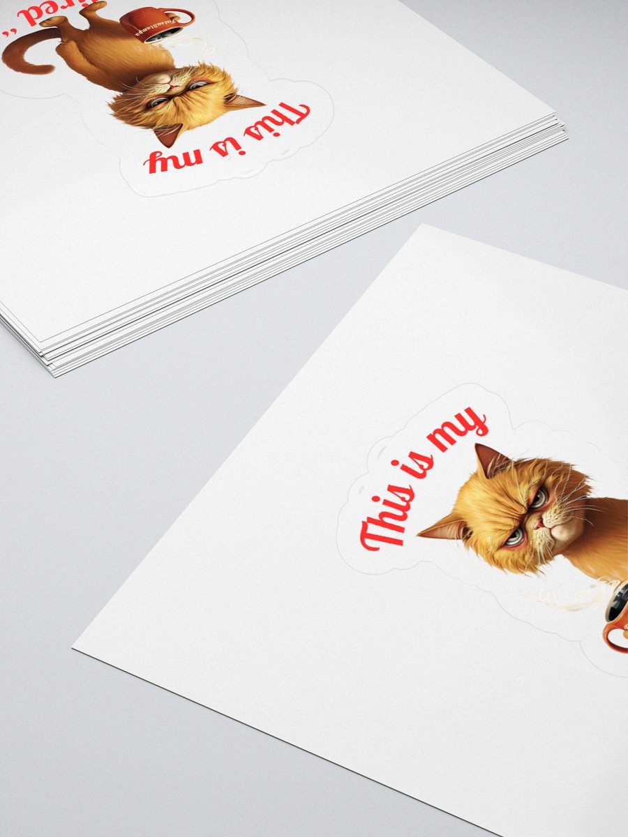 Grumpy Cat Talaslamap Kiss Cut Stickers product image (12)