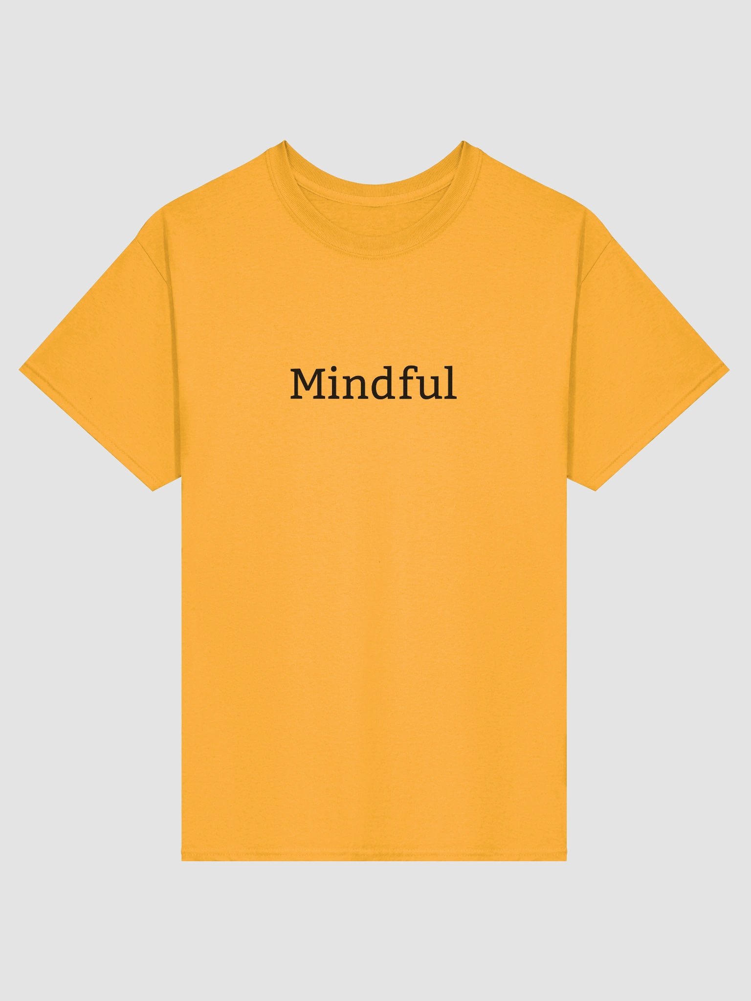 “Mindful” My Vibe Cotton T-Shirt product image (3)