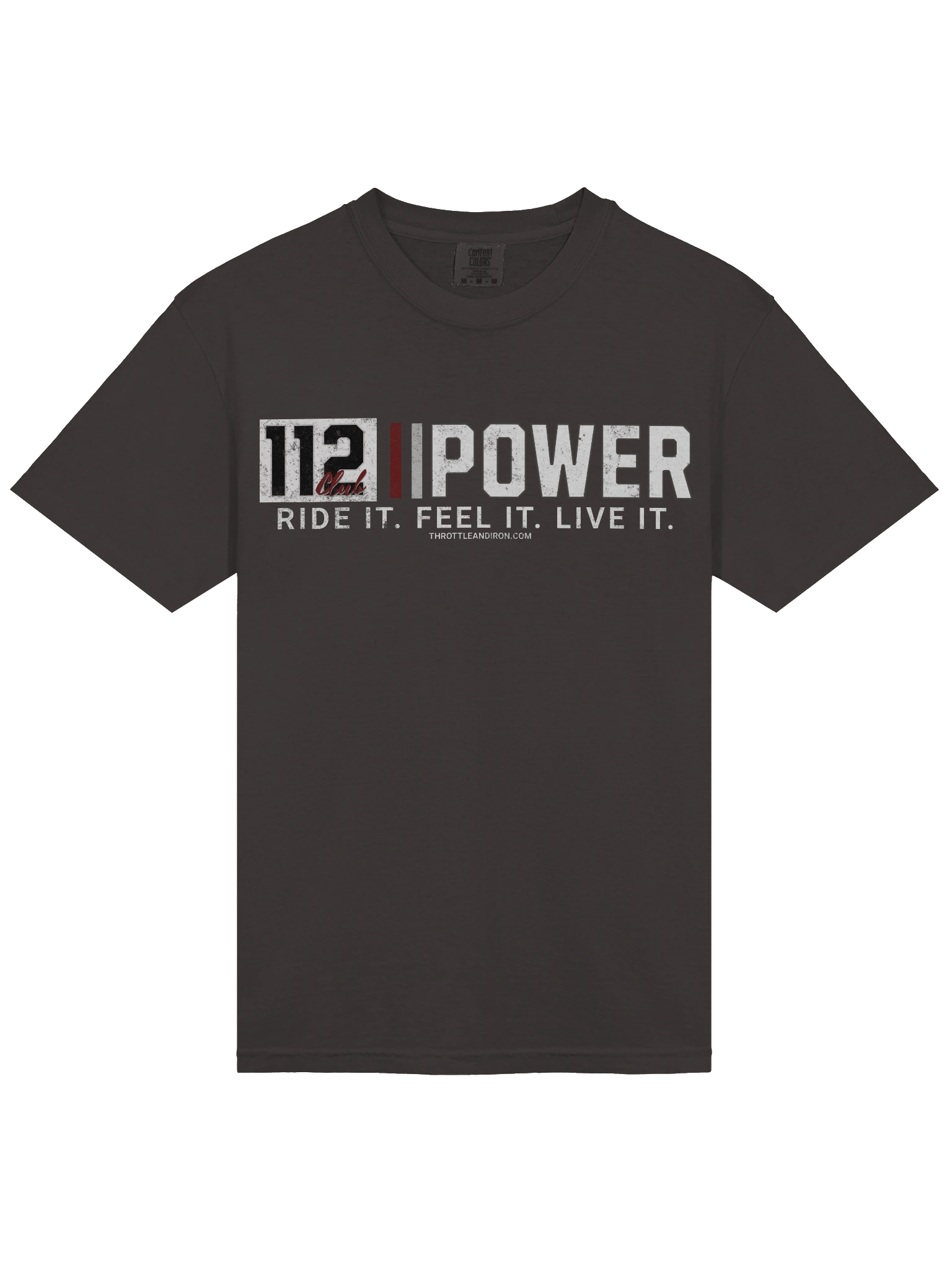 🔥 Club 112 POWER Throttle & Iron Podcast Tee product image (24)