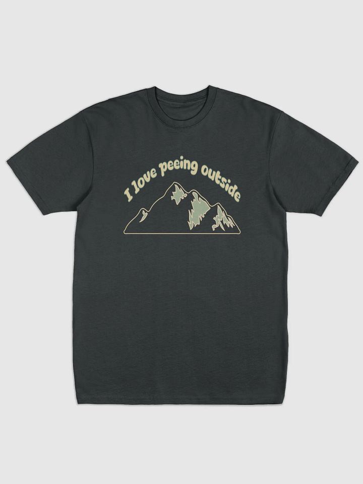 I Love Peeing Outside - Funny Hiking & Camping T-Shirt product image (1)