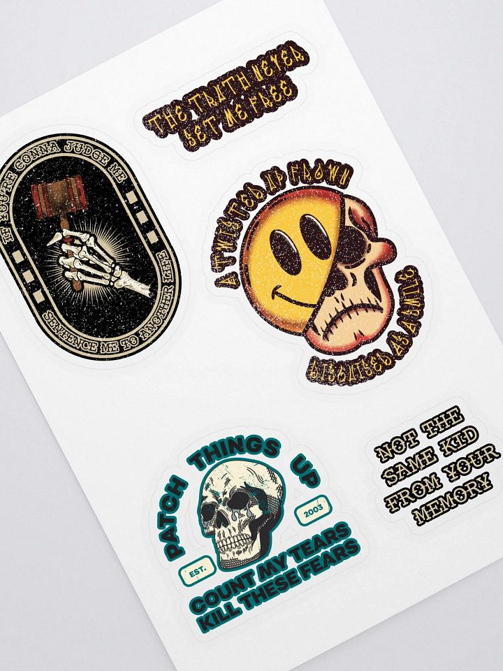 throwback pack - diecut stickers product image (1)