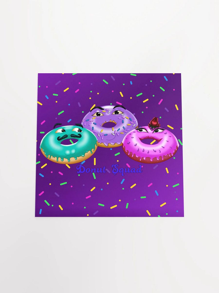 Donut Squad Unframed Print product image (19)