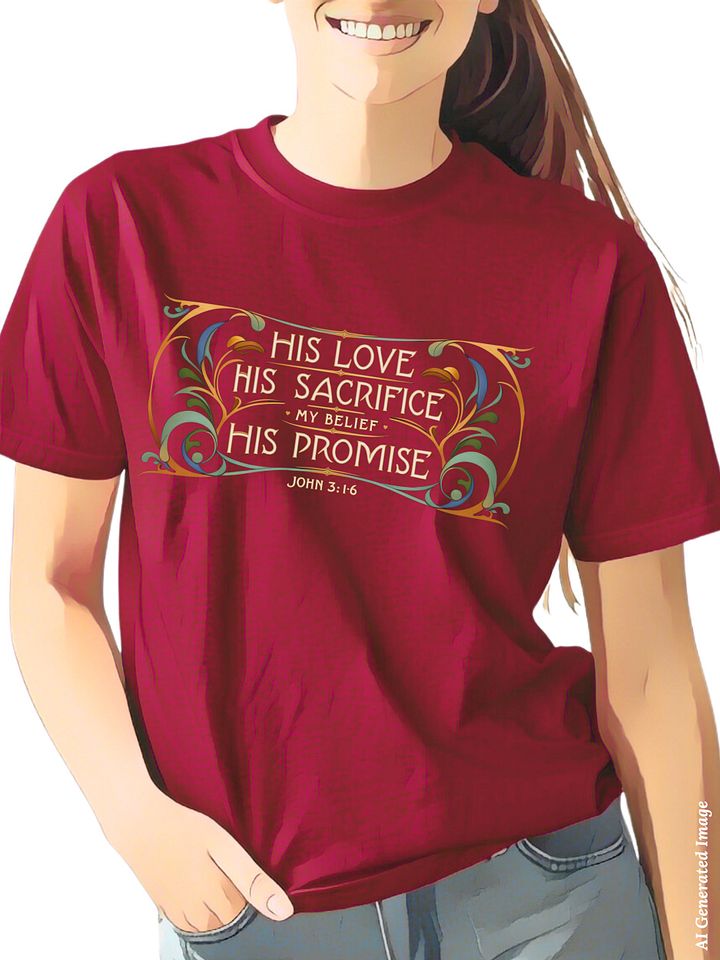John 3:16 Ornate Flourishes product image (1)
