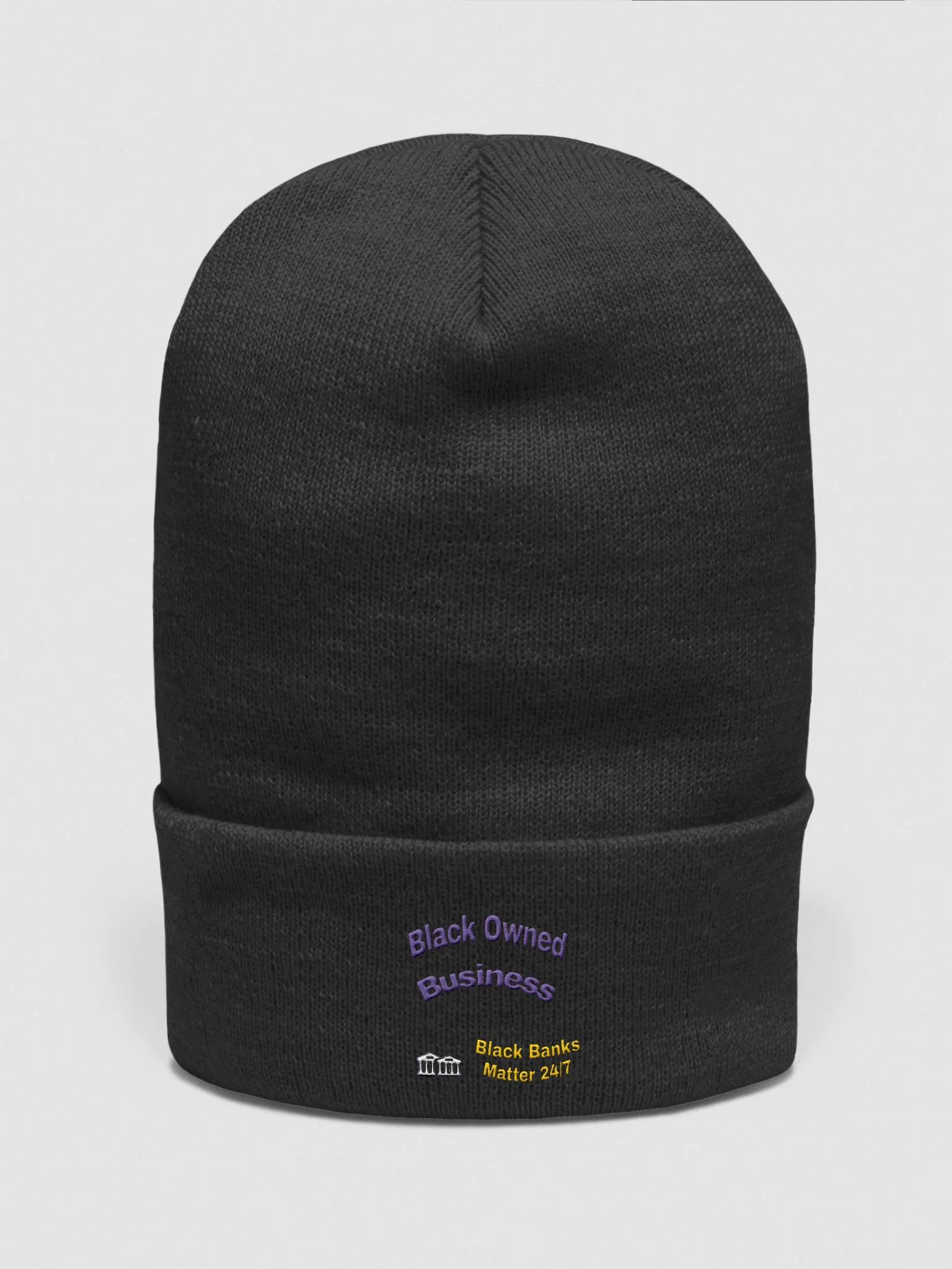 Empowerment Embroidery: Black Banks Beanie product image (1)