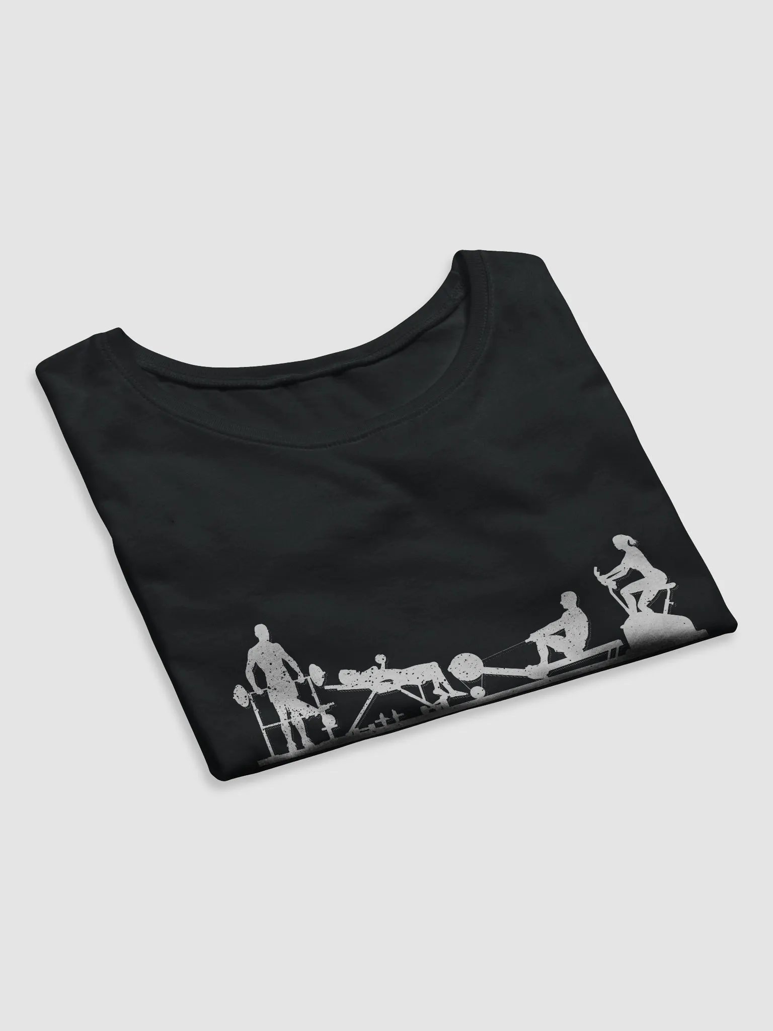 Women's Crop Tee (White Text) product image (7)