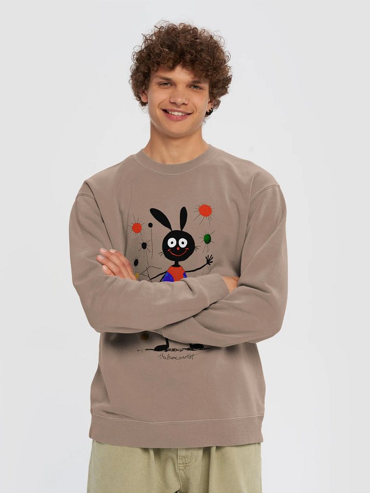 Independent Trading Co. Unisex Midweight Pigment Dyed Sweatshirt product image (2)