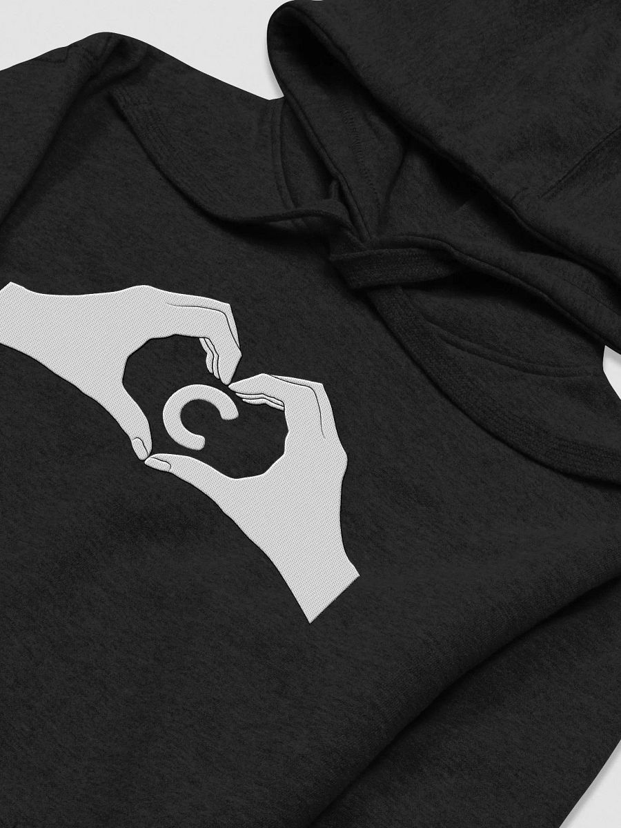 Heartfelt Love "C" Embroidered Unisex Premium Hoodie product image (29)