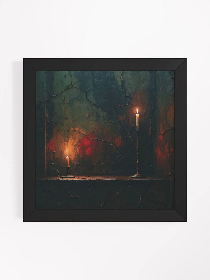 Flickering Darkness Framed Print product image (1)