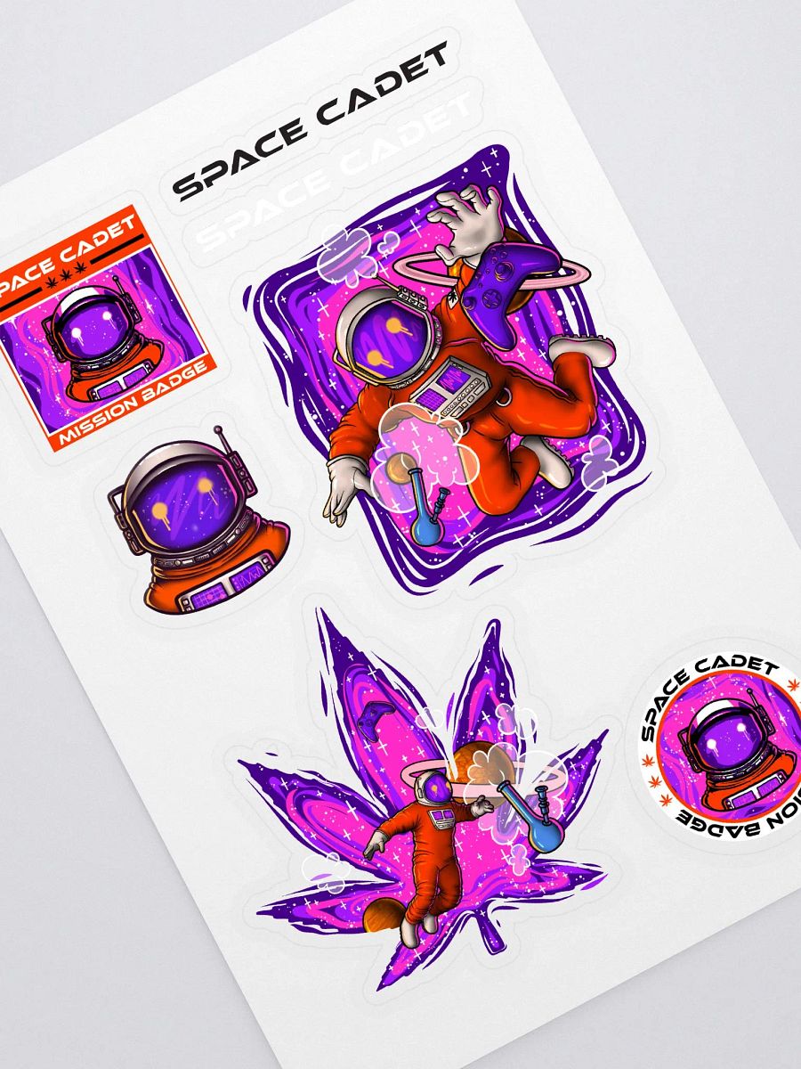 Space Cadet Sticker Pack product image (1)