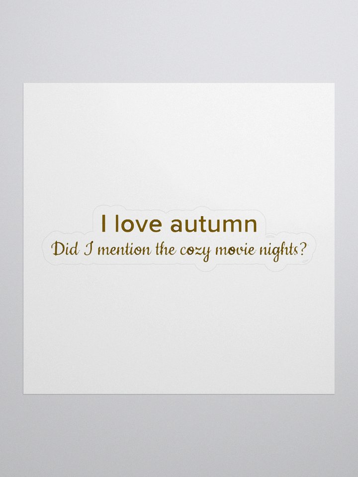 Cozy Autumn Vibes Sticker Pack product image (1)