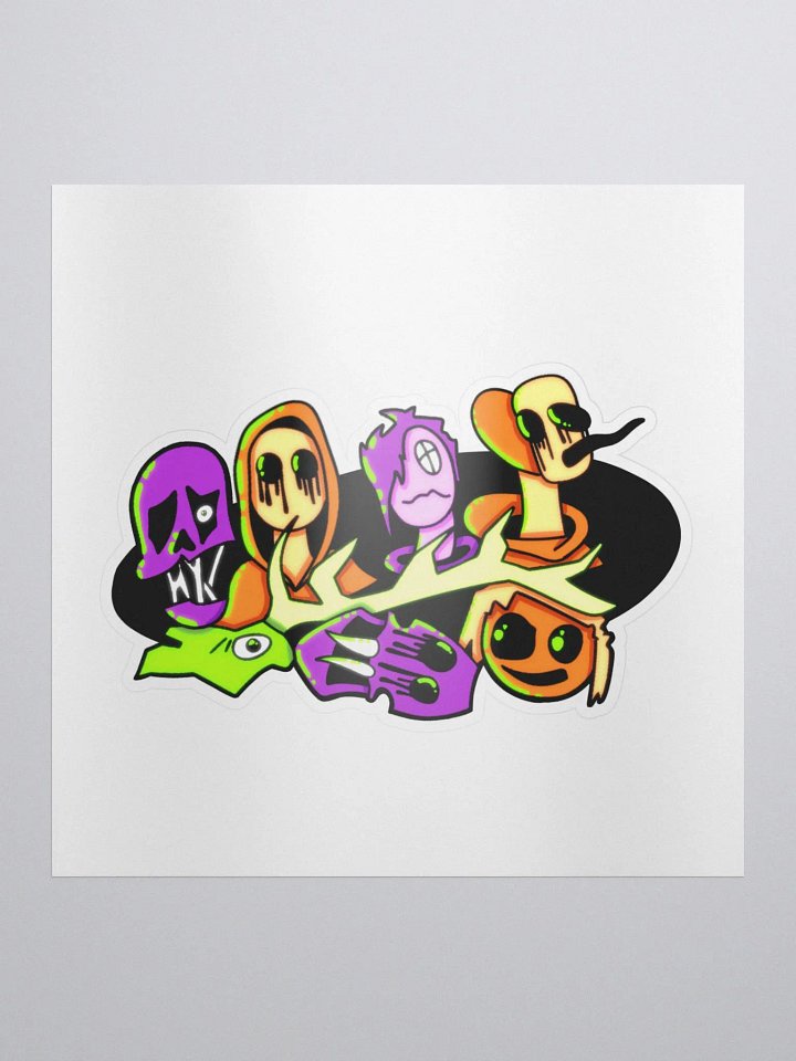 Memphis x FireBlast6 Spooky Stickers! product image (1)