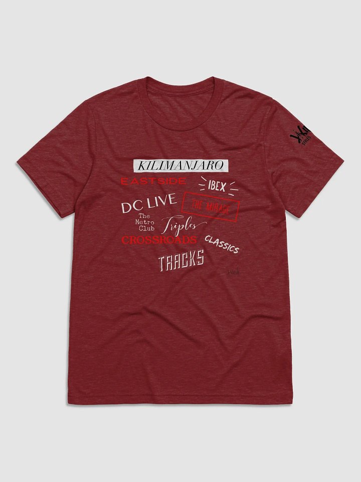 OLD DC CLUBS T SHIRT product image (1)