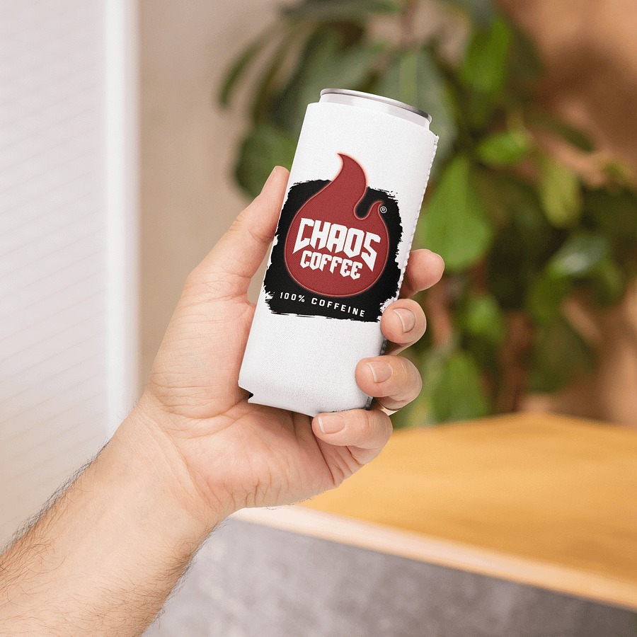 Chaos Coffee Can Cozie (Slim) product image (4)