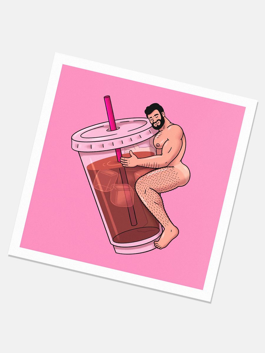 Iced Coffee 10x10 Print product image (2)