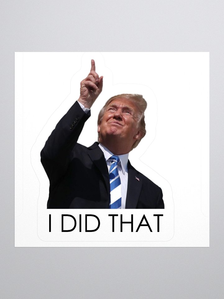 I Did That Kiss Cut Stickers product image (3)