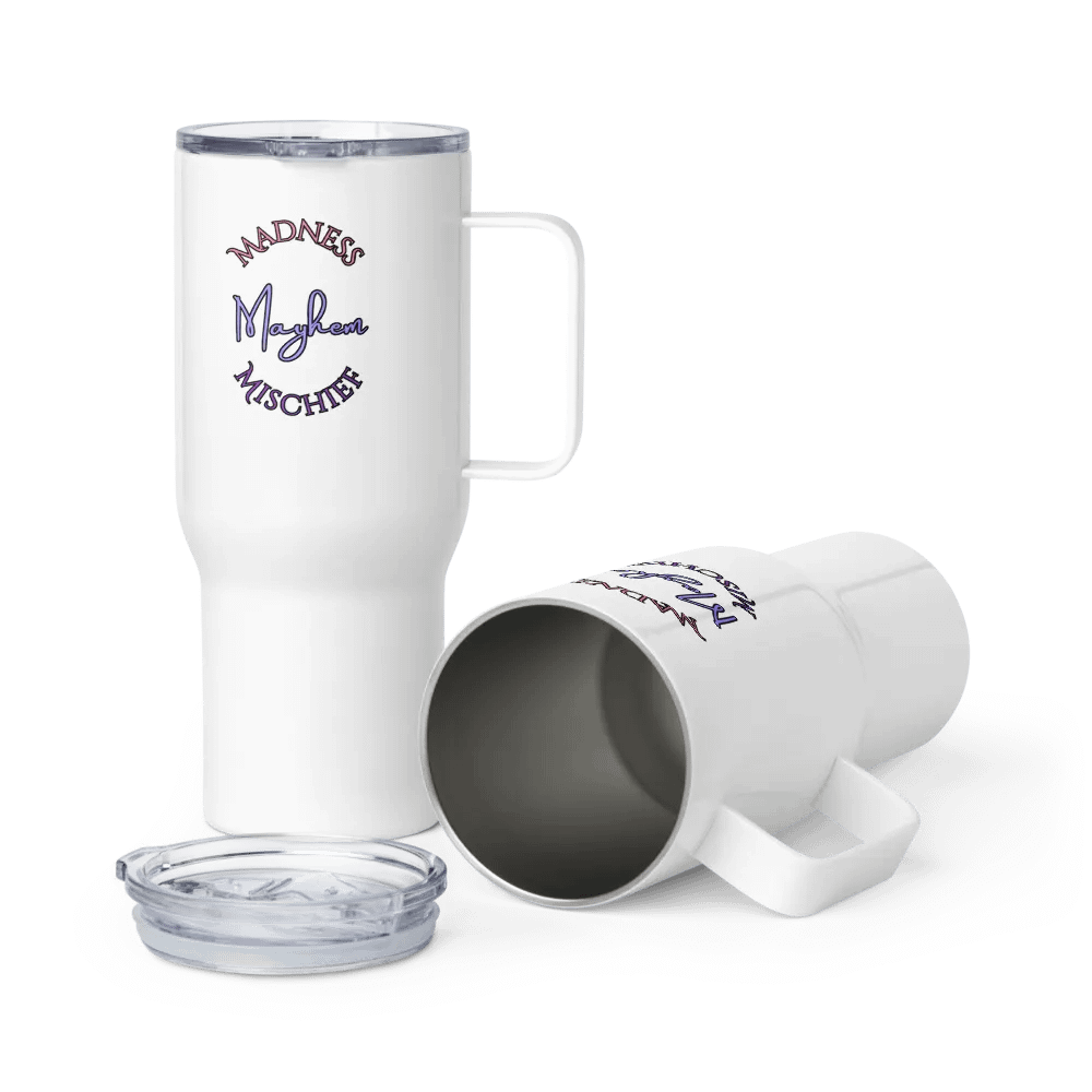 Madness/Mischief/Mayhem Travel Mug product image (6)