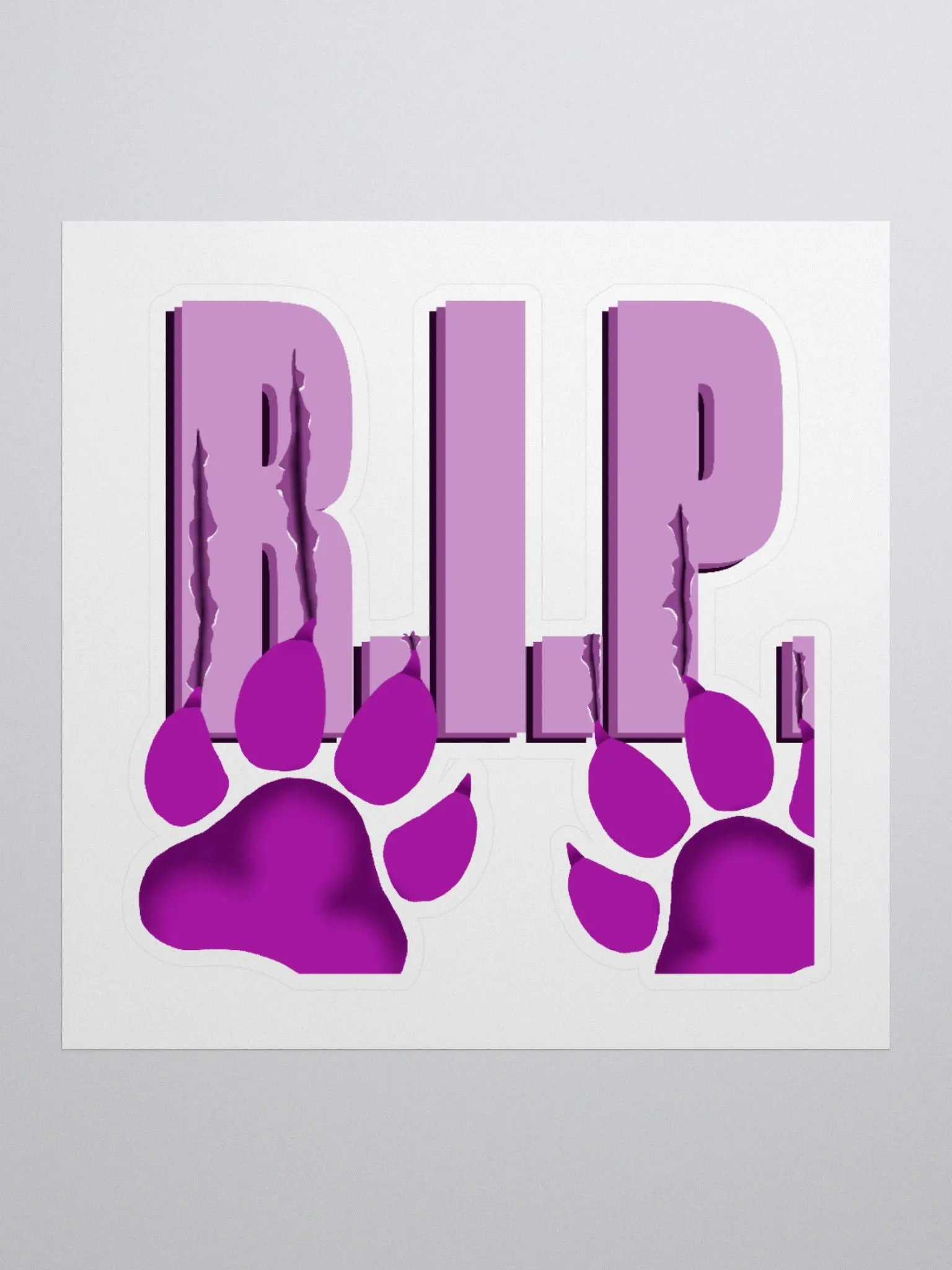 RIP Emote Sticker product image (1)