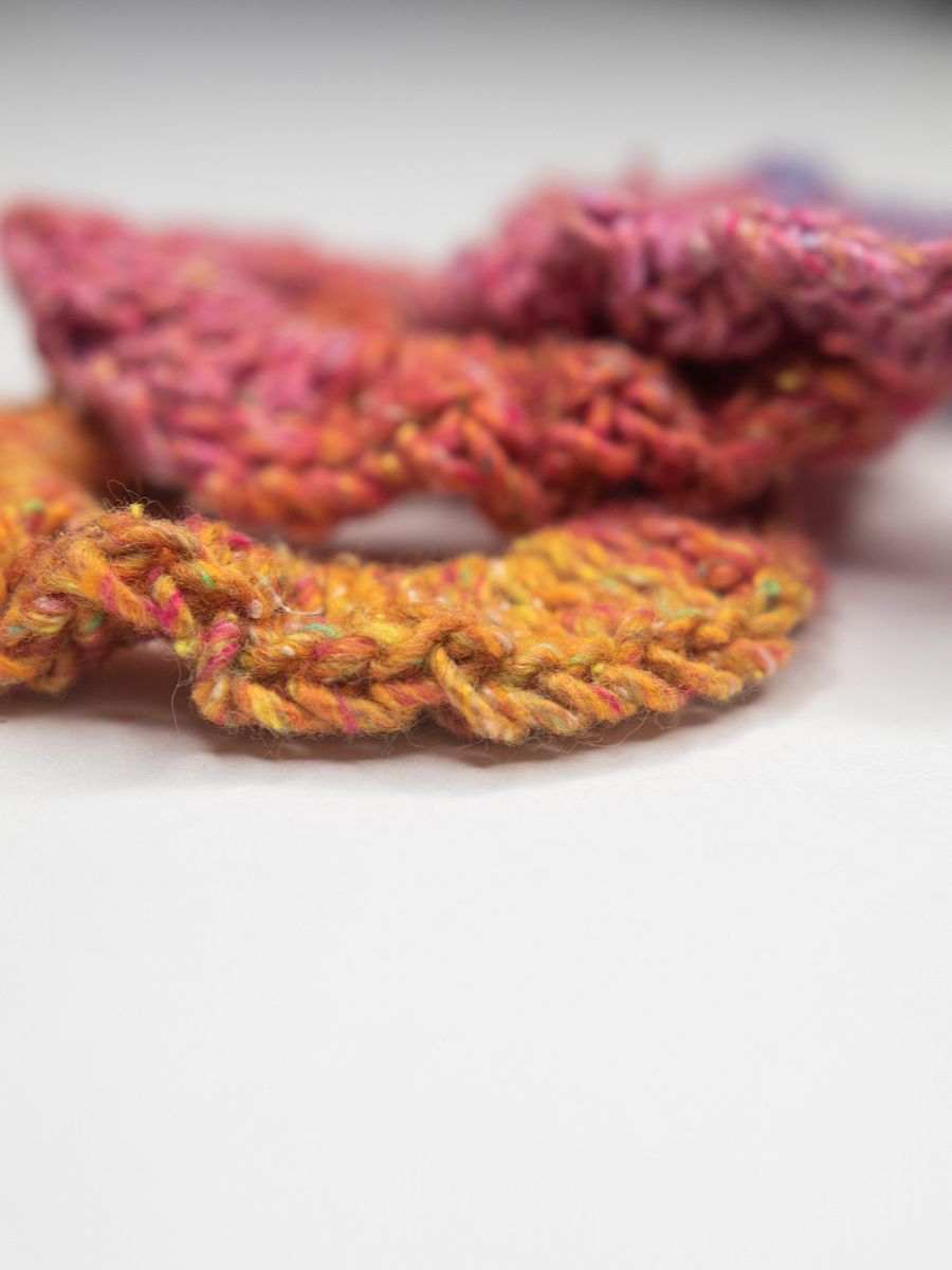 Crochet Hair Tie (Warm) product image (3)