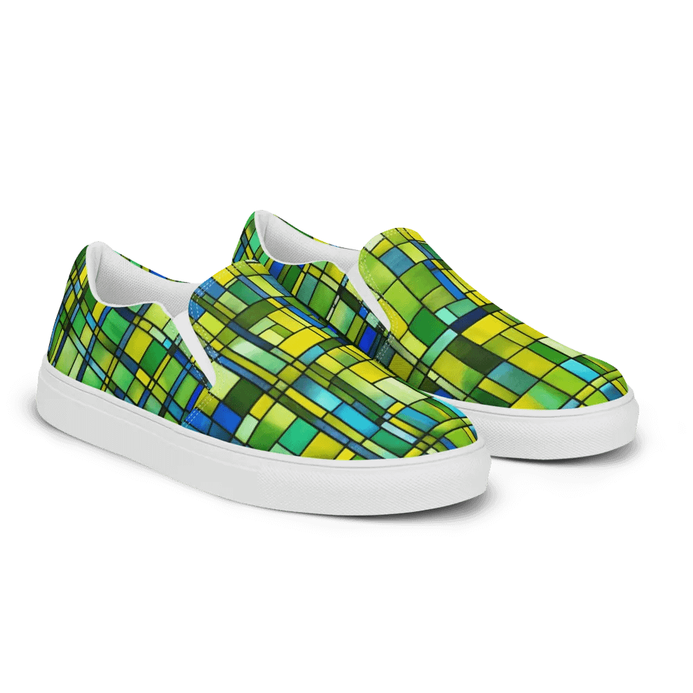 Mosaic Meadow Mens Slip-Ons product image (6)