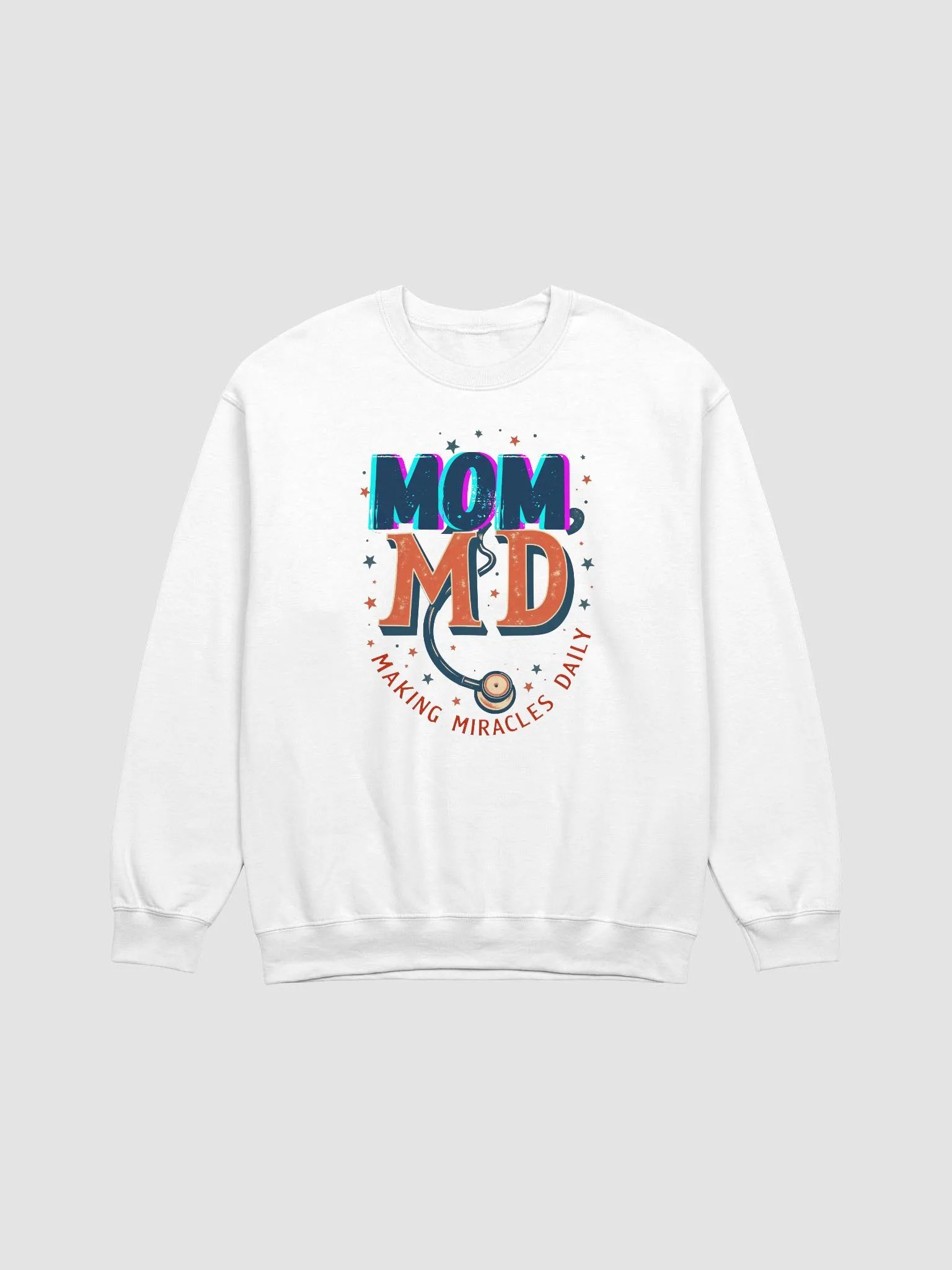 MOM, MD, Miracle Maker Crewneck Sweatshirt product image (6)