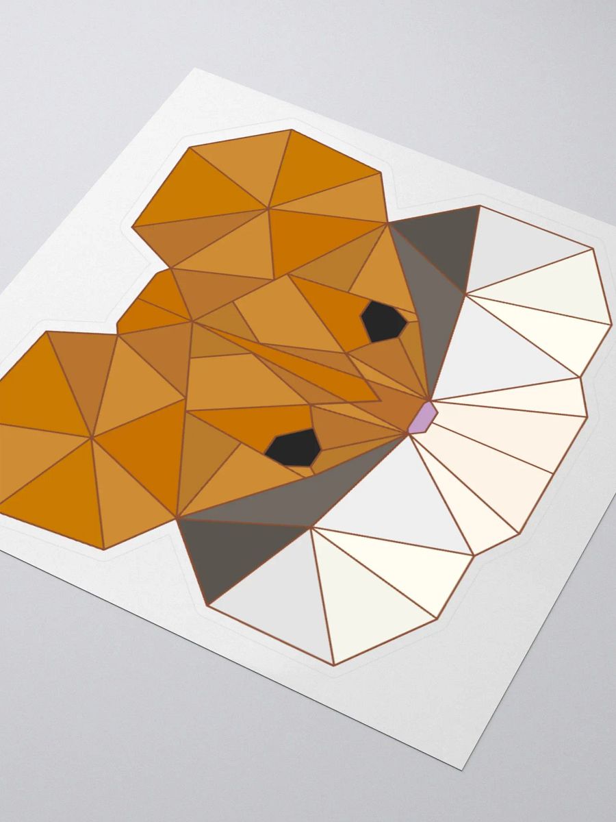 Geometric Hamster Sticker product image (3)