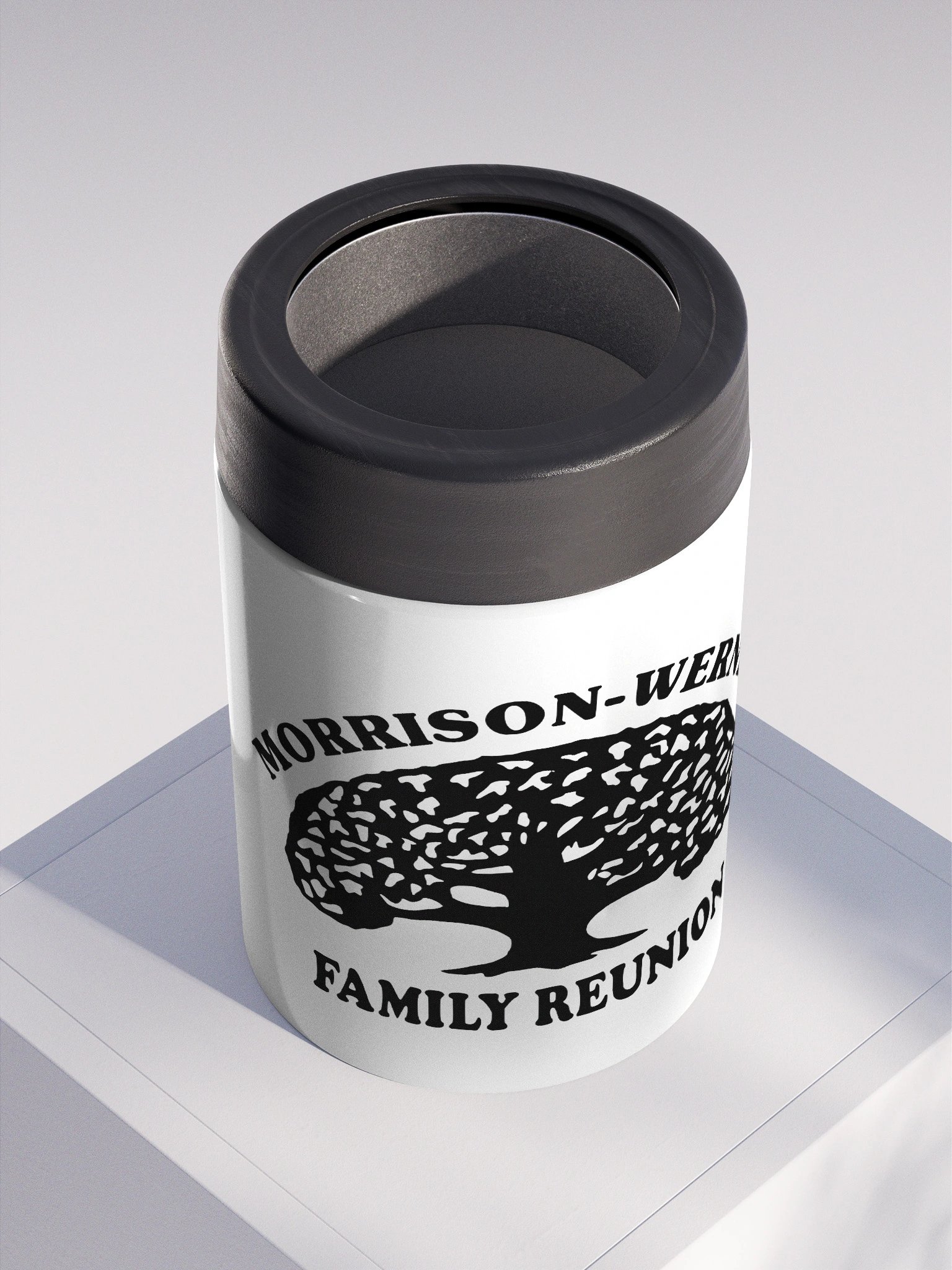 "Morrison-Werner Family Tree" Stainless Steel Coozie product image (2)