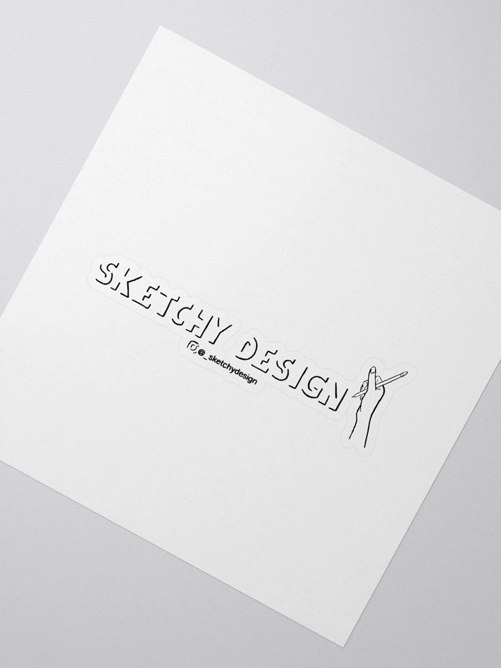 Sketchy Design Sticker product image (7)