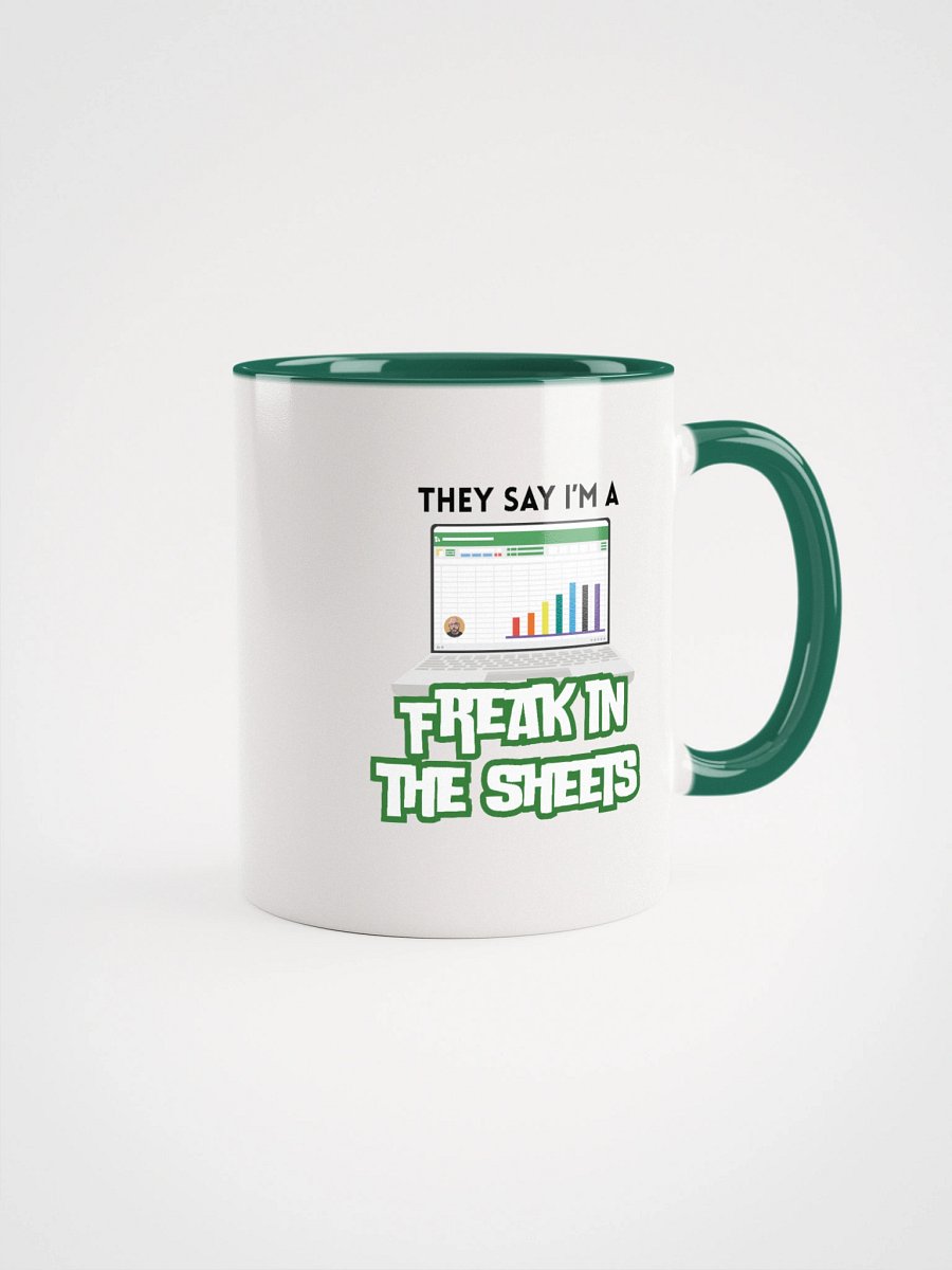 "Freak in the (Spread) Sheets" Mug product image (7)