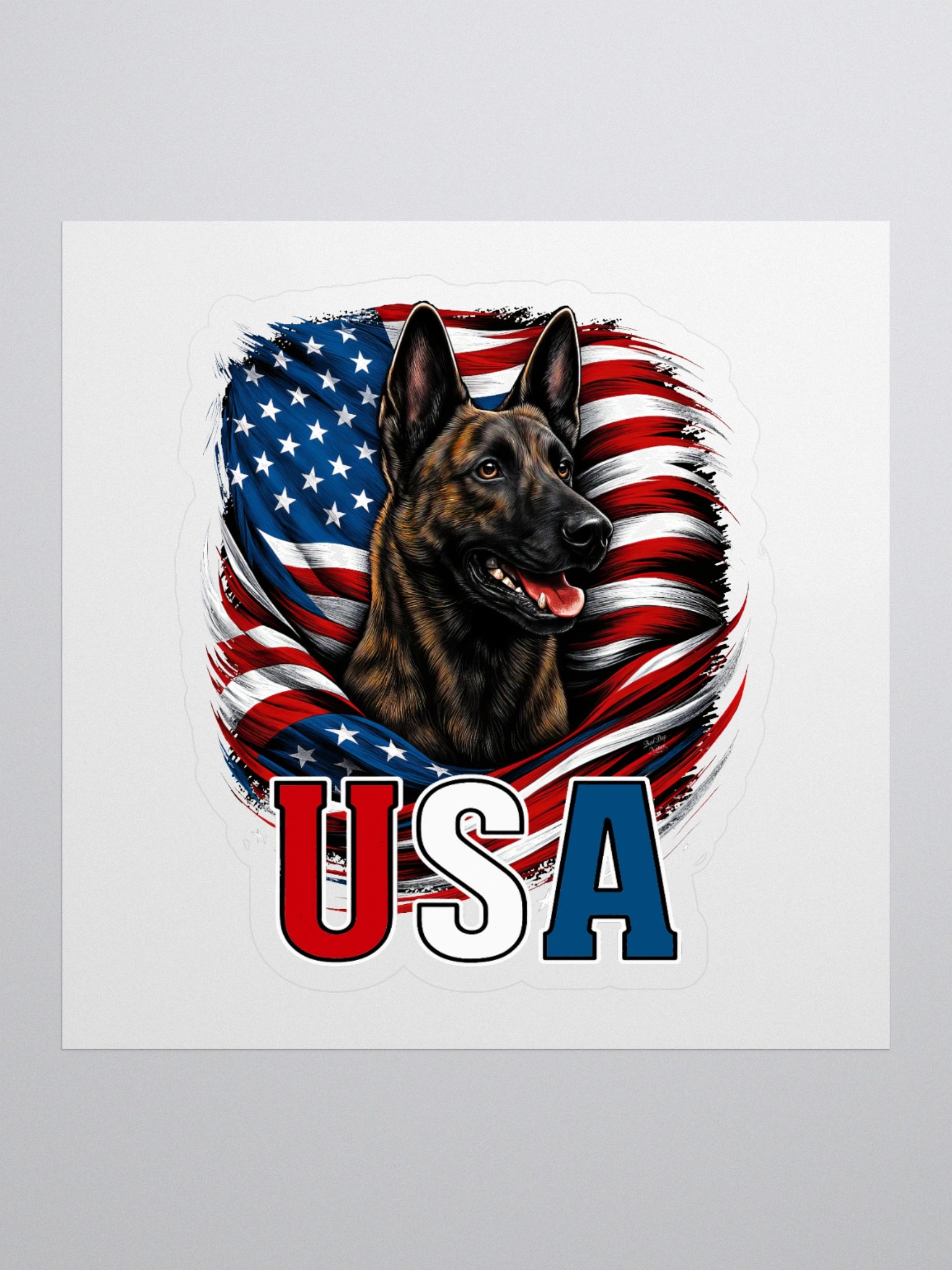 USA Dutch Shepherd Sticker product image (1)