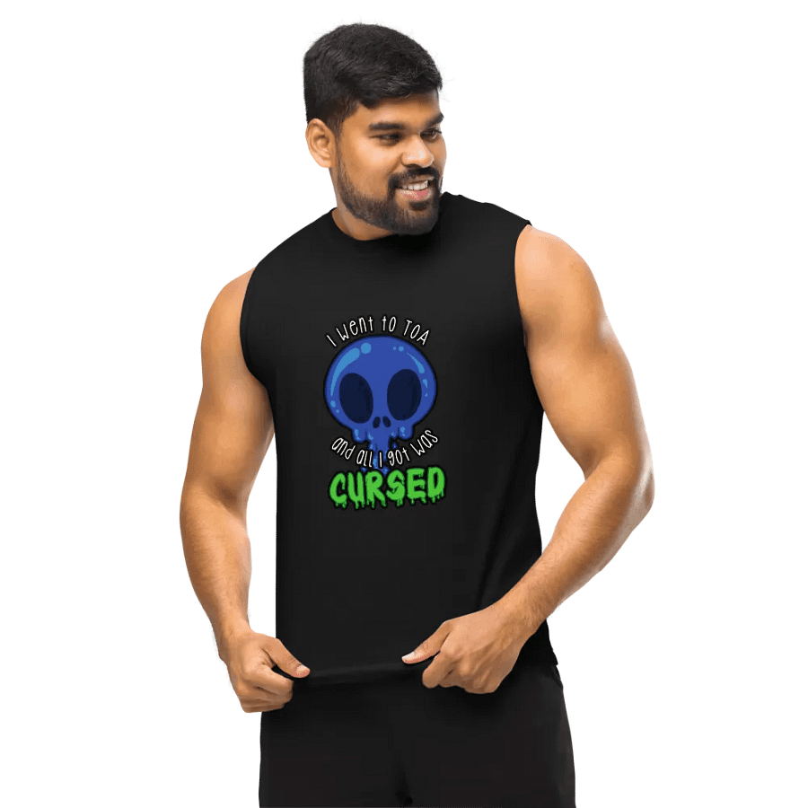 All I Got Was Cursed - Shaman - Men's Style Muscle Tank product image (10)