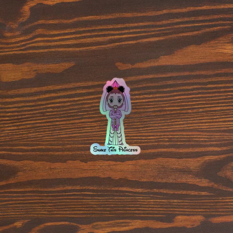 Royal Dance Princess Holographic Sticker Set product image (5)