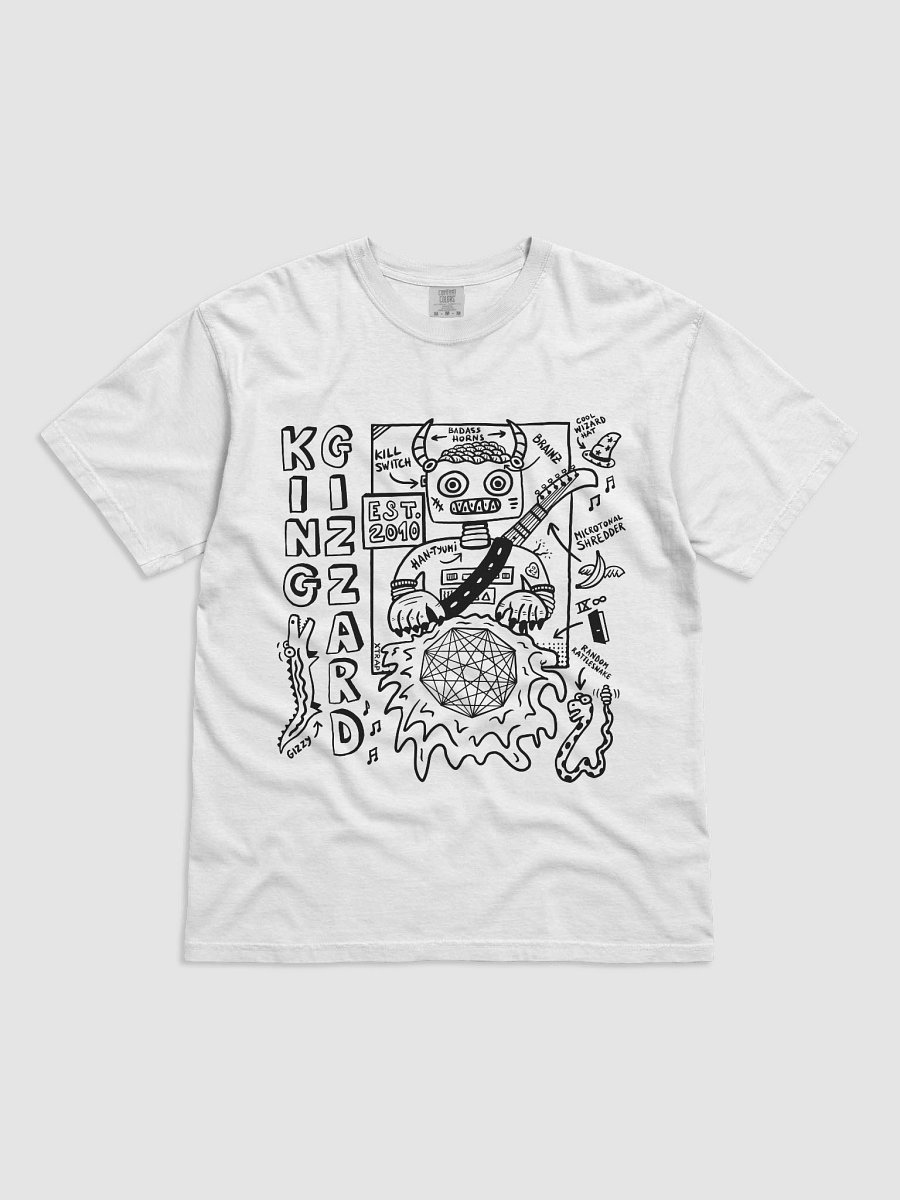 KING GIZZARD AND THE LIZARD WIZARD HAN-TYUMI T-SHIRT product image (3)