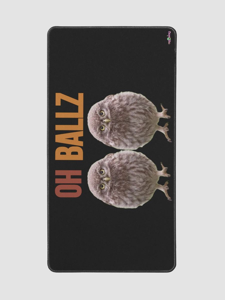 Oh Ballz Desk Mat (Black) product image (2)