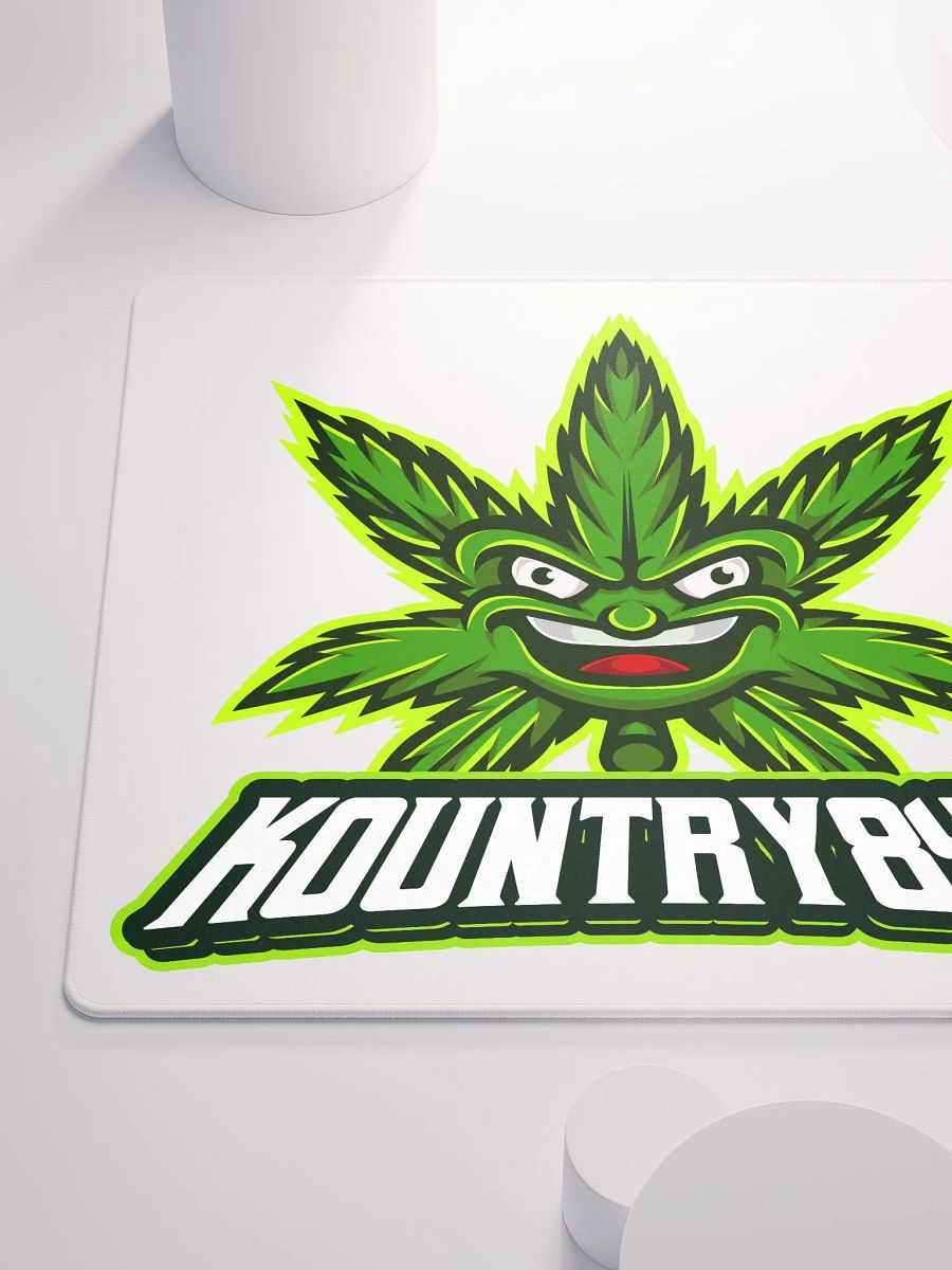 Kountry Cannabis Logo Gaming Mouse Pad product image (10)