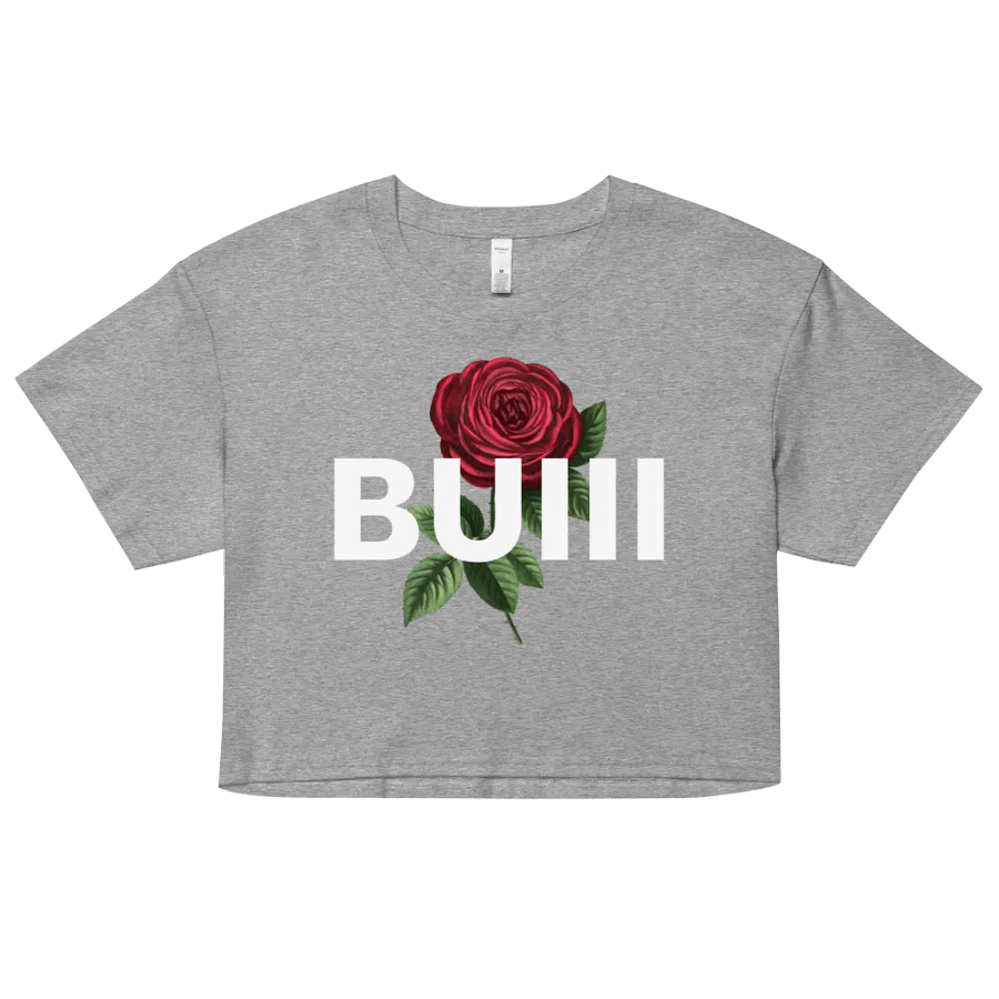 BUIII Logo Rose Crop Tops product image (5)