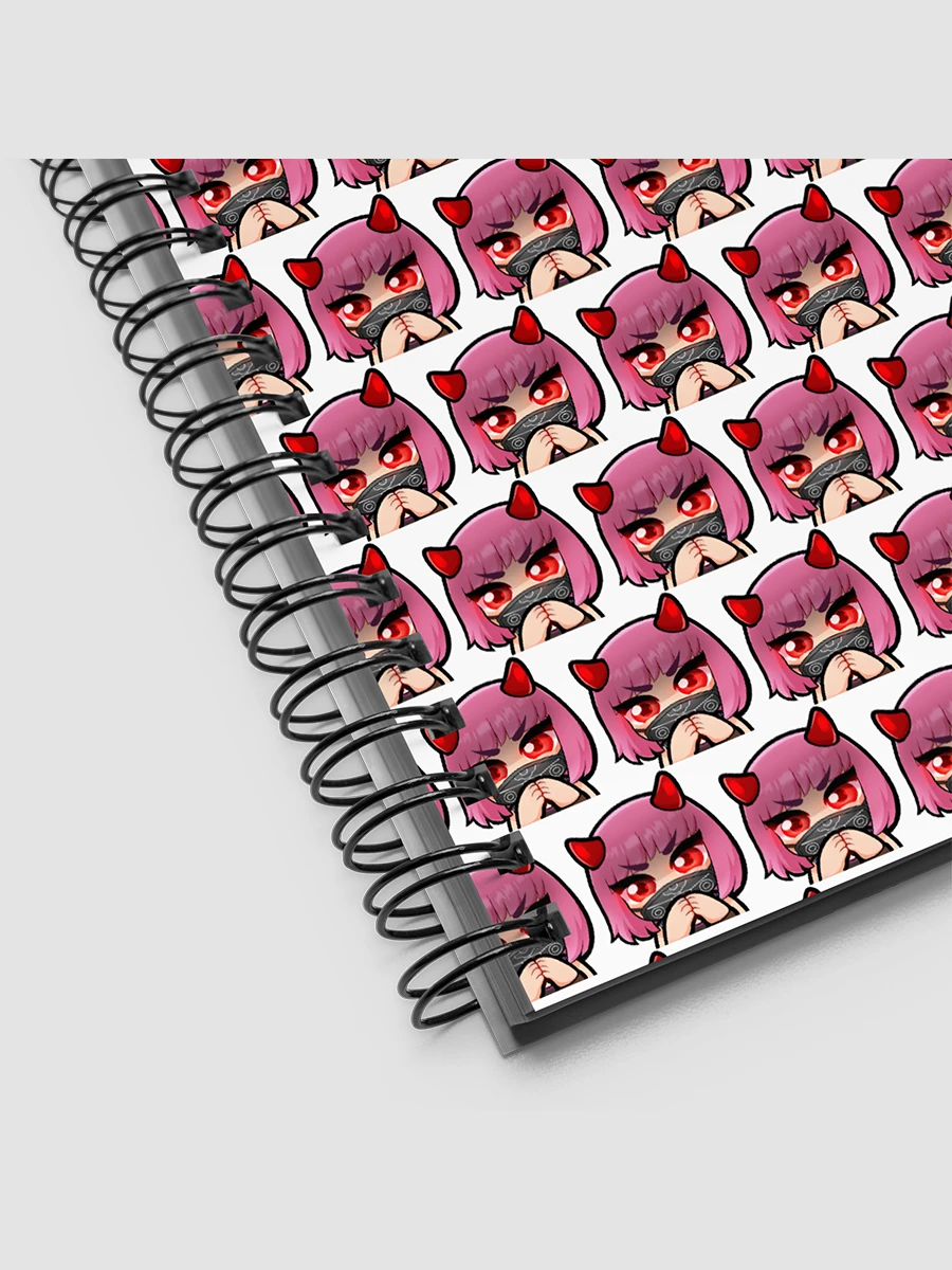 Demon Spiral Notebook (White) product image (3)