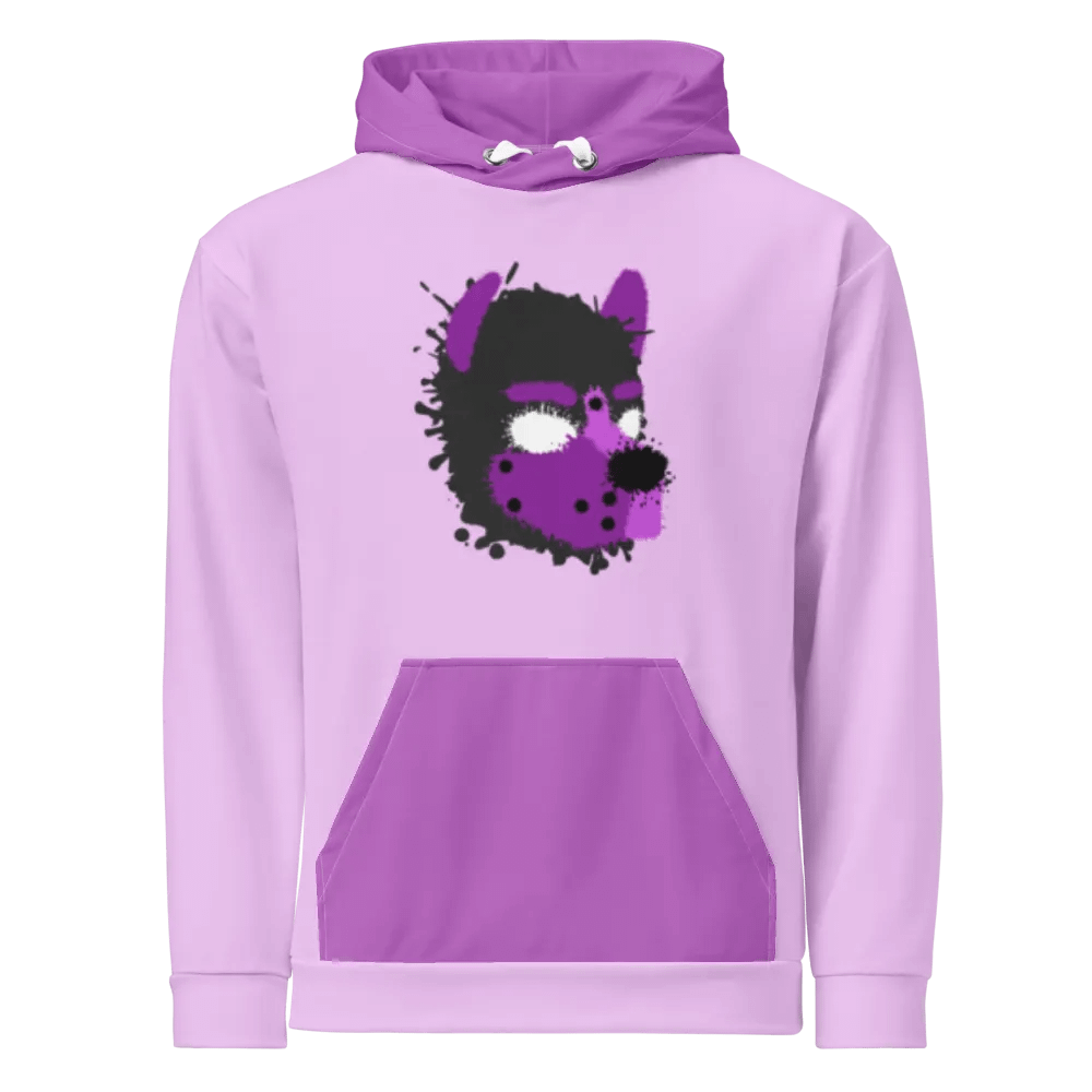 Pup Splatter Hoodie - Purple product image (1)