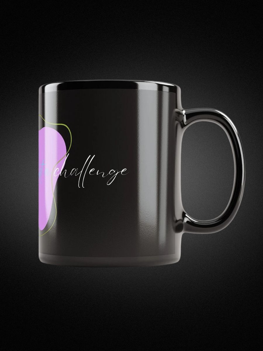 The Impossible is Just a Challenge- Black Ceramic Mug product image (3)