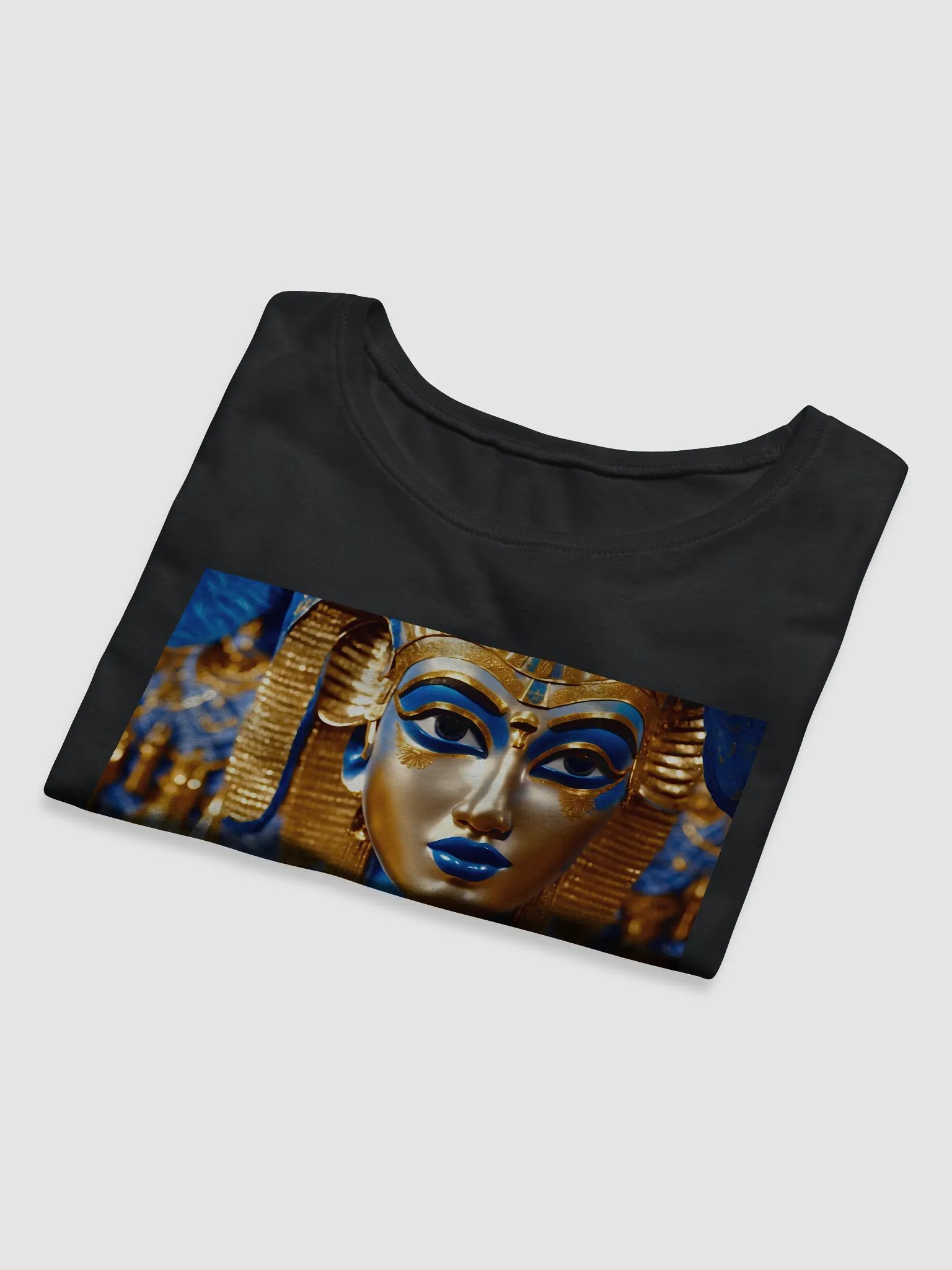 Deekstar Gold Goddess 6 Bella Canvas Women's Crop Tee product image (8)