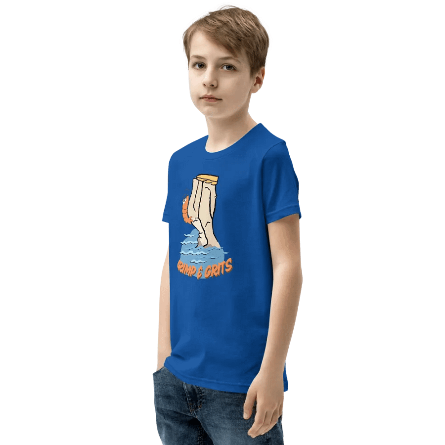 Crimp and Grits - Youth Climbing T-Shirt product image (47)