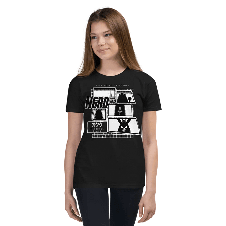 Trip World Speedruns Crew Neck Youth T-Shirt product image (2)
