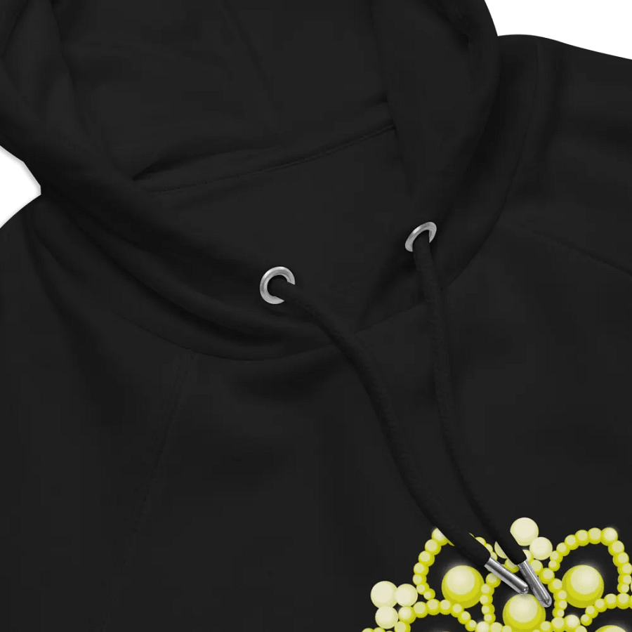 Yellow Flower Mandala Eco Hoodie product image (8)