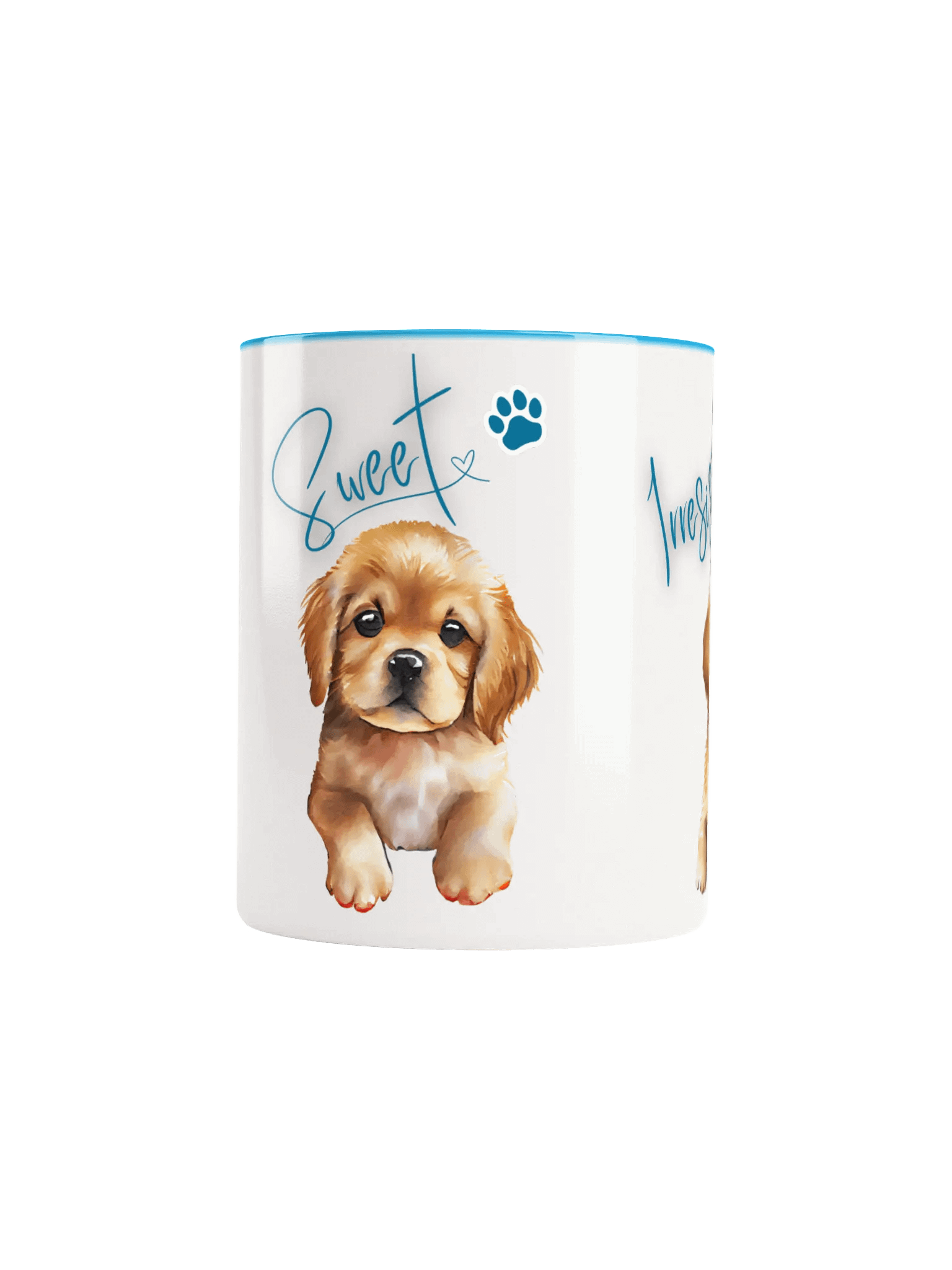 White Ceramic Mug 11 Oz, Sweet, Irresistible, & Adorable Puppy Edition product image (5)