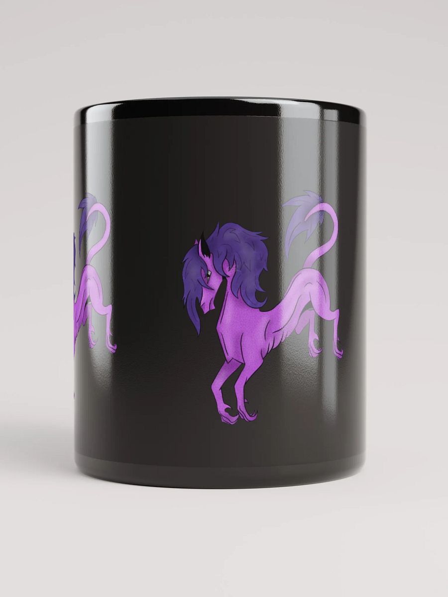 IDK Horse (Glossy Black Mugs) product image (9)