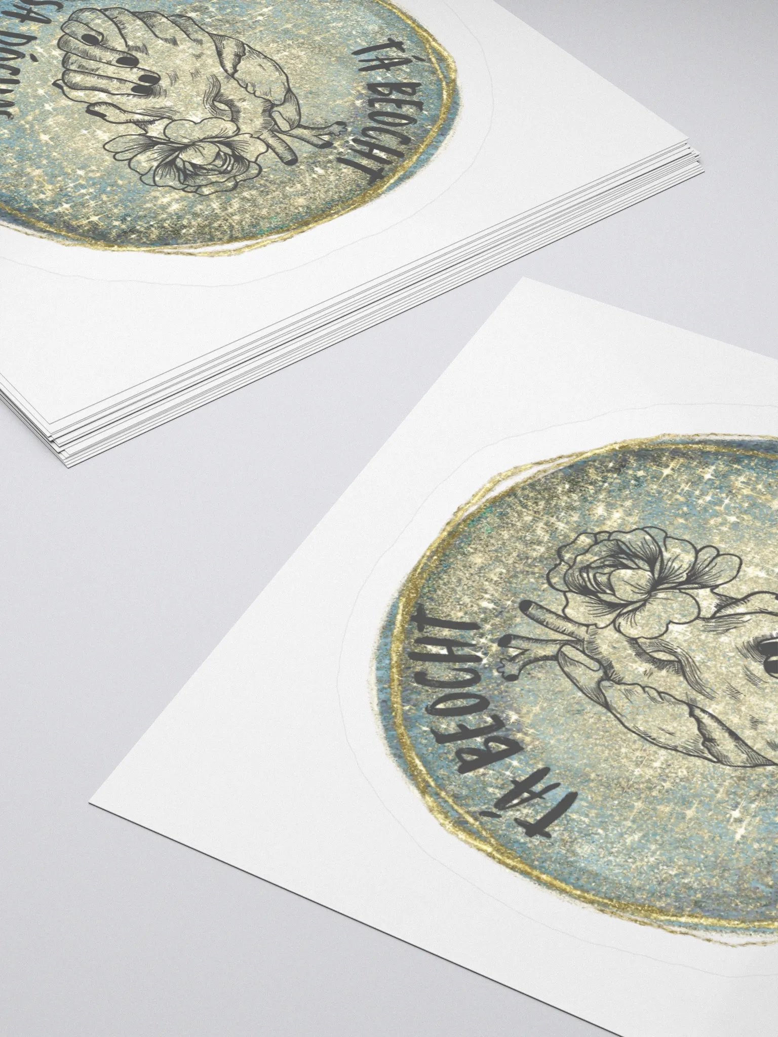 Tá Beocht Sa Dóchas (Hope Gives Life) Sticker product image (4)