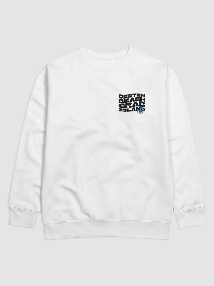 Destin Beach Crab Island Premium Heavyweight Sweatshirt product image (3)